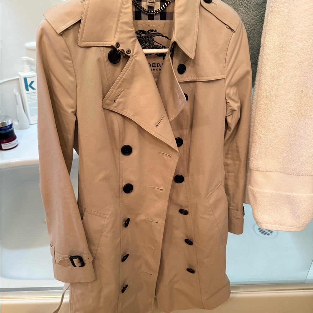 Burberry Sandringham tan Burberry Trench coat lining
